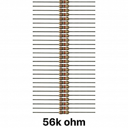 50 piece of 56K ohm Resistor