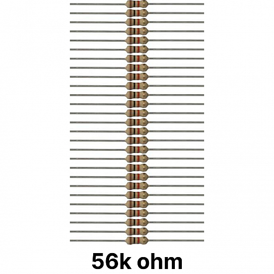 50 piece of 56K ohm Resistor