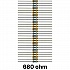 50 piece of 680 ohm Resistor