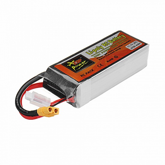 Zop Power LiPo Battery 11.1V 5500MAH 3S 30C - Battery and Charger - Multirotor
