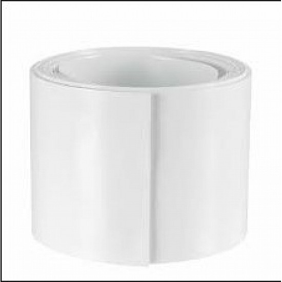 55mm1-Meter PVC Heat Shrink Sleeve white transparent for Lithium Cell Pack