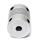 5mm X 6.35mm Aluminum Flexible Shaft Coupling