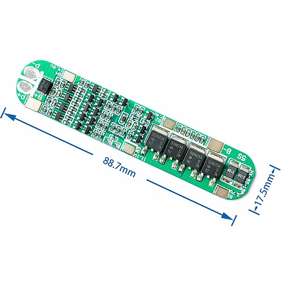 5S 18.5V 15A Li-Ion Lithium Battery Protection Board
