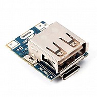 5V Step-Up Power Module Lithium Battery Charging Protection Board USB 134N3P