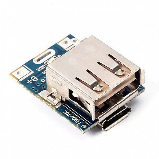 5V Step-Up Power Module Lithium Battery Charging Protection Board USB
