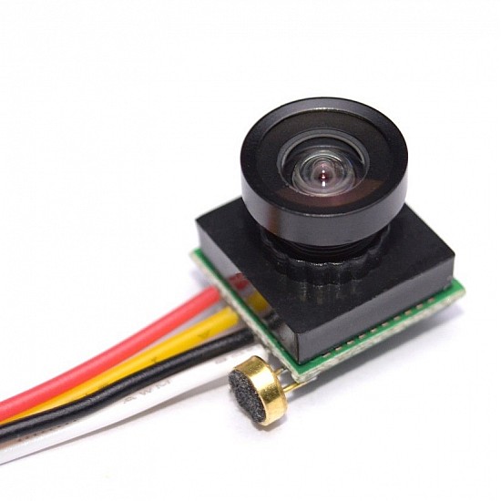 600TVL 170 Degree Mini FPV AV Camera with Audio for Mini Quadcopter