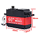 60KG 180 degree Digital Gear Metal Coreless Servo Motor