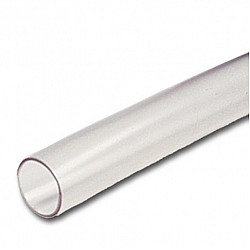 6mm 1-meter Heat Shrink Polyolefin Sleeve Transparent 