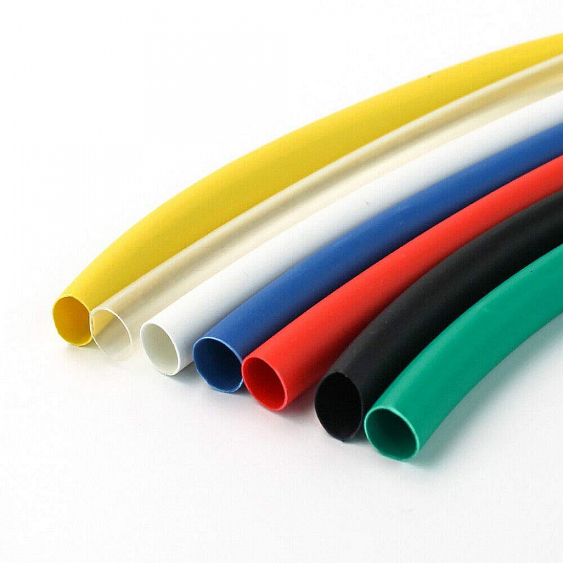 6mm Colorful Silicone Rubber Heat Shrink Tube Assorted Kit 21 pcs