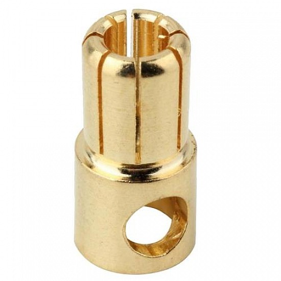 6mm Gold Plated Bullet Banana Connector