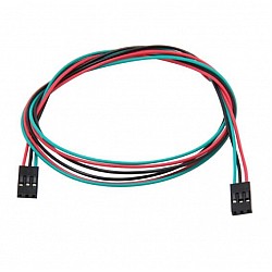 70cm 3 Pin Female to Female Dupont Cable for 3D Printer