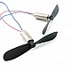 716 Magnetic Micro Coreless Motor + 55 MM Propeller for Micro Quadcopters 716 Magnetic Micro Coreless Motor + 55 MM Propeller for Micro Quadcopters