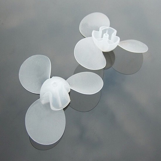 73mm Transparent Soft Fan Blade Propeller DIY