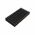 80x40mm Black Aluminum Heatsink Radiator Cooler