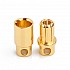 8mm Gold Plated Bullet Banana Connector