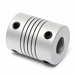 8mm X 8mm Aluminum Flexible Shaft Coupling 