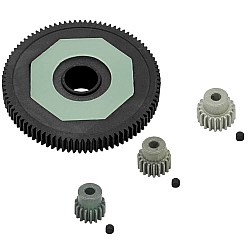 91T Spur Gear Differential Gear with 17T 19T 21T Pinions Gear Set