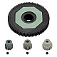 91T Spur Gear Differential Gear with 17T 19T 21T Pinions Gear Set