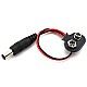 Battery 9V Snap Connector To DC Barrel Jack Adapter - Robot Spare Parts -