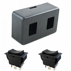 Robotic Switch Box with 2 DPDT Switch