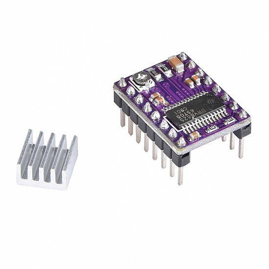 DRV8825 Stepper Motor Driver with Aluminum Heat Sink - Stepper Motor and Drivers - Motor and Driver