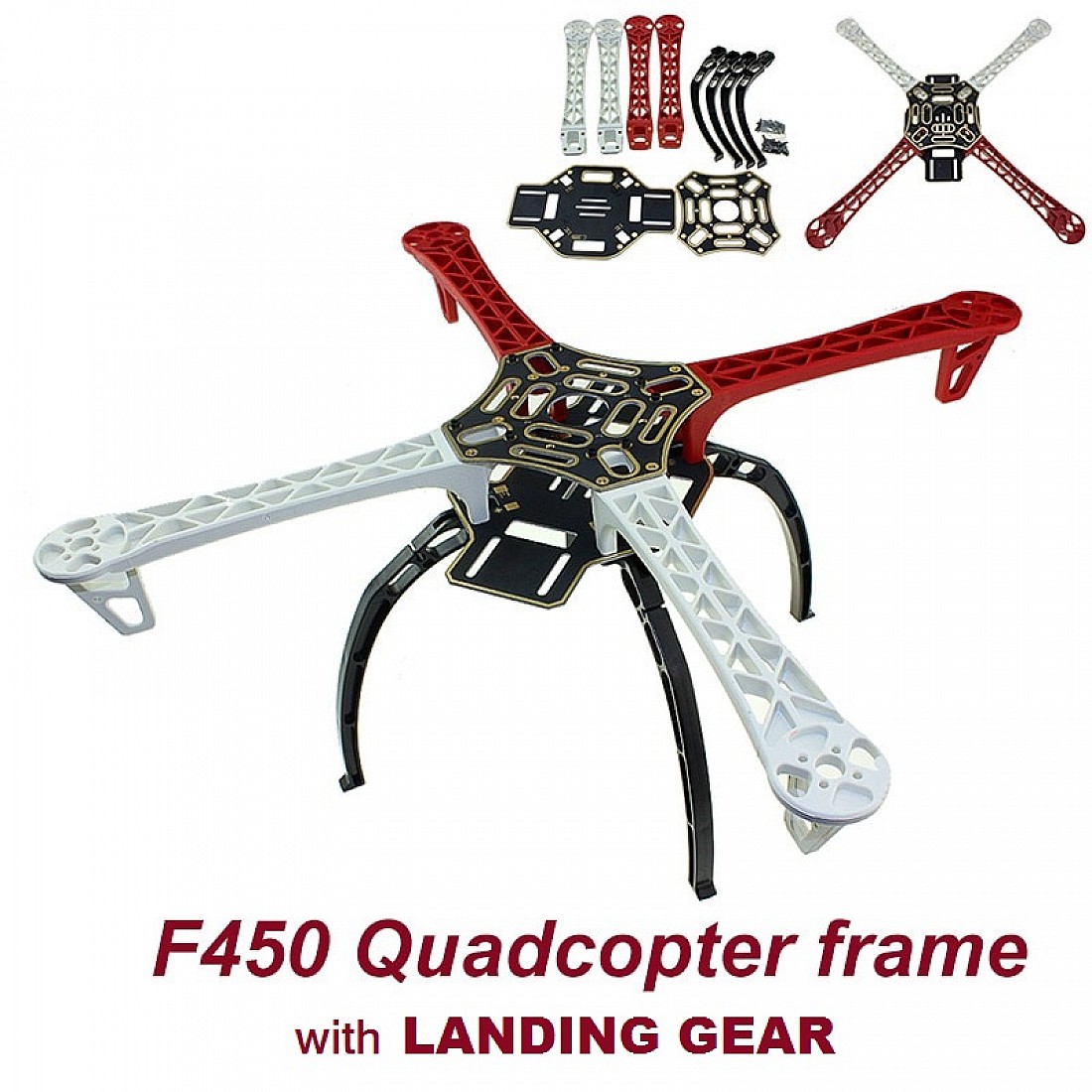 Drone F450 450 Quadcopter Frame with Landing Gear 4Axis MultiCopter