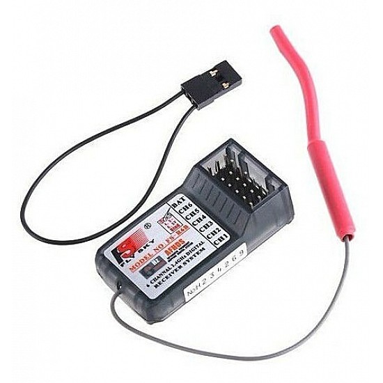 FlySky FS-CT6B 2.4G 6CH Radio Set System with RX FS-R6B receiver. - Rc Remote - Multirotor