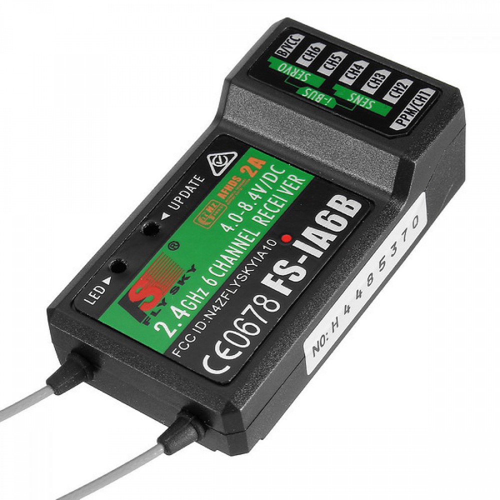 FlySky FSi6 2.4G 6CH AFHDS Transmitter With FSiA6B Receiver for RC