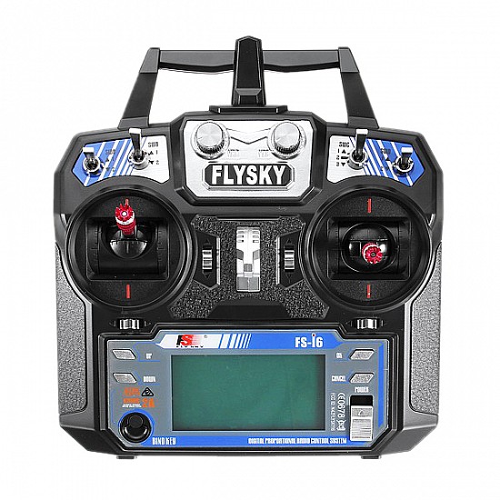 FlySky FS-i6 2.4G 6CH AFHDS Transmitter With FS-iA6B Receiver for RC FPV Drone - Rc Remote - Multirotor