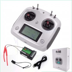 Flysky FS-i6S 2.4G 10CH AFHDS Transmitter With FS-iA10B 10CH Receiver