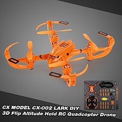 LARK DIY RC toy 2.4G 6-axis gyro quadcopter drone kit 