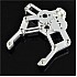 (Robotic Arm) Metallic Mechanical robotic Gripper/clamp - Flyrobo.in