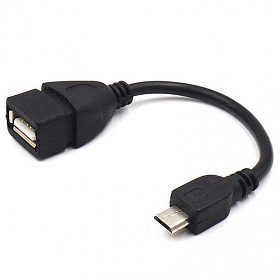 OTG Cable - Micro USB Cable Male Host to USB Female OTG Adapter for Android Phone - Arduino OTG Cable - Micro USB Cable Male Host to USB Female OTG Adapter for Android Phone - Other - Arduino