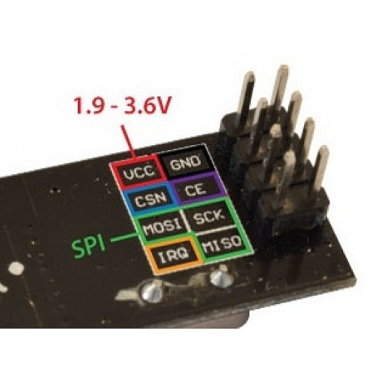 NRF24L01 2.4GHz Wireless Transceiver Module - Sensor - Arduino