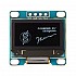 OLED 0.96 inch 4 pin I2C 128 X 64 DISPLAY MODULE - Blue