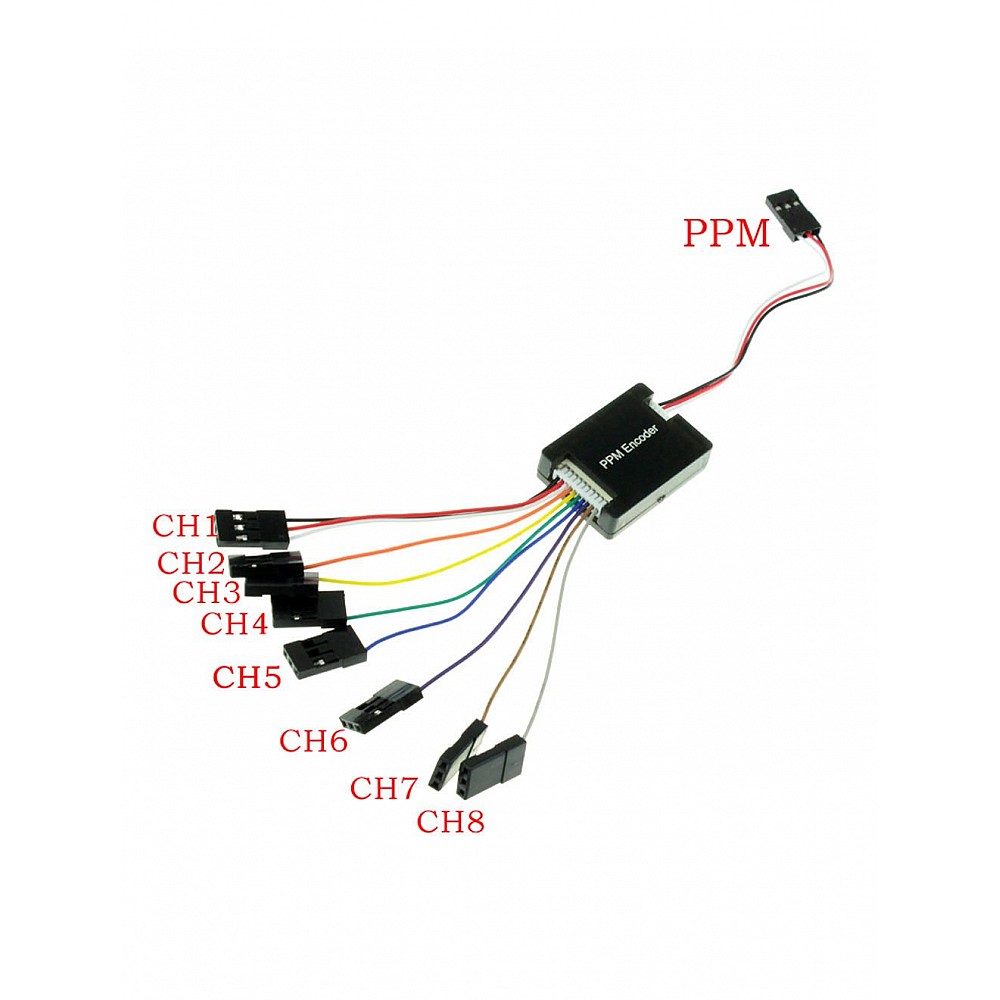 PPM Encoder / Decoder for RC Receiver Flight Controller