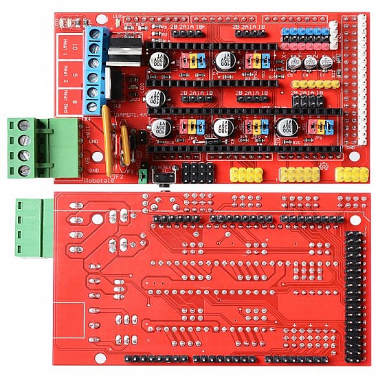 3D Printer Controller Board RAMPS 1.4 Arduino Mega Shield | RepRap Prusa Model