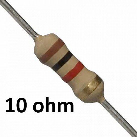 10 ohm Resistor - Resistors - Core Electronics