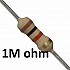 1M ohm Resistor