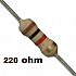 220 ohm Resistor