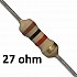 27 ohm Resistor