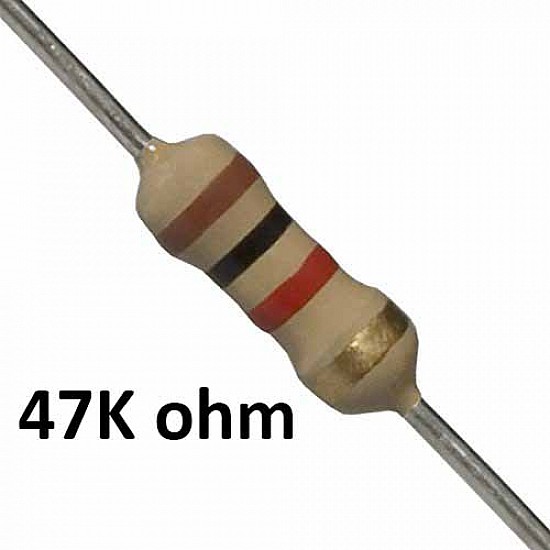 47K ohm Resistor - Resistors - Core Electronics