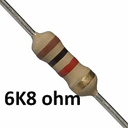6.8K (6k8) ohm Resistor