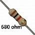 680 ohm Resistor