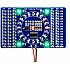 SMD rotating water lamp component welding practice board
