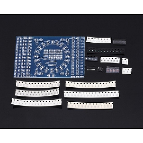 SMD rotating water lamp component welding practice board SMD rotating water lamp component welding practice board