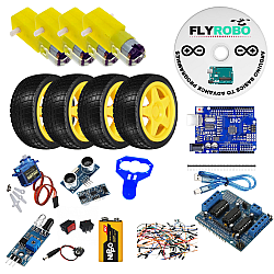 Arduino Human Following Robot car Kit | Arduino Kit | Robotics car Kit
