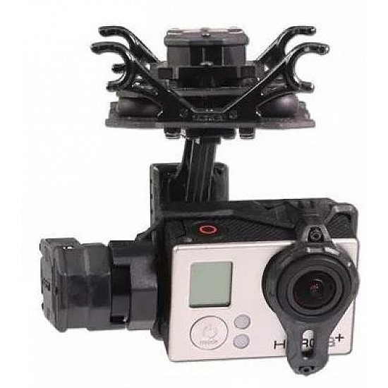 Tarot 3 Axis Gimbal T4-3D Dual Shock Absorber  PTZ for Gopro Hero4 3+ 3 FPV RC Drone TL3D02 - FPV - Multirotor