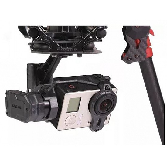 Tarot 3 Axis Gimbal T4-3D Dual Shock Absorber  PTZ for Gopro Hero4 3+ 3 FPV RC Drone TL3D02 - FPV - Multirotor