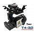 Tarot 3 Axis Gimbal T4-3D Dual Shock Absorber  PTZ for Gopro Hero4 3+ 3 FPV RC Drone TL3D02